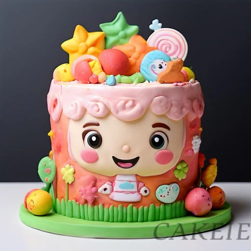 Daughter Cocomelon Kid Cake